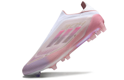 Adidas F50 Pink Pearlscent Laceless