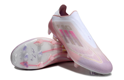 Adidas F50 Pink Pearlscent Laceless
