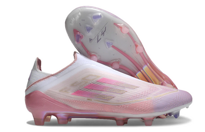 Adidas F50 Pink Pearlscent Laceless