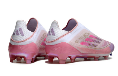 Adidas F50 Pink Pearlscent Laceless